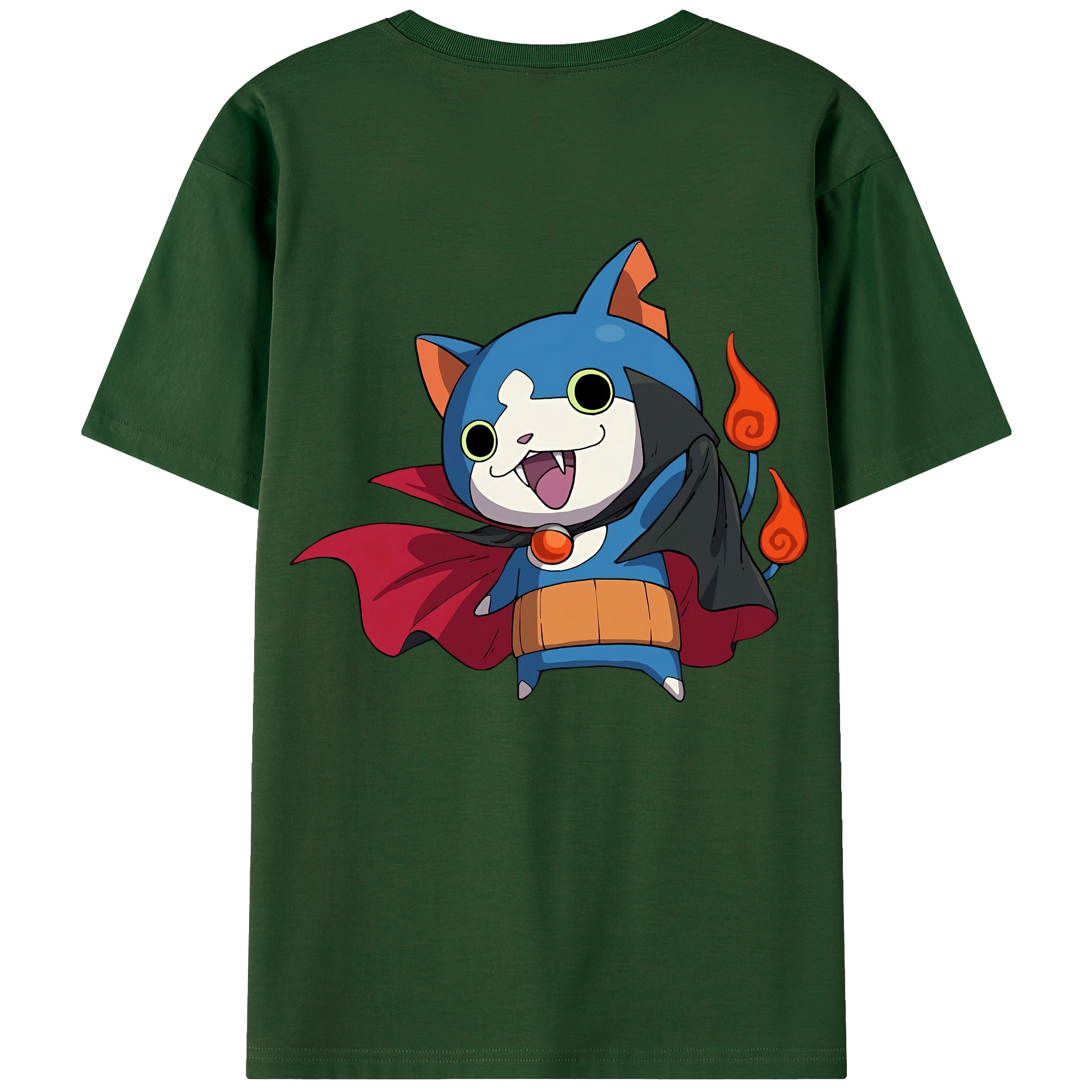 （画像用） 妖怪ウォッチ Yo-kai Watch 綿100％半袖Tシャツ（背面プリント）